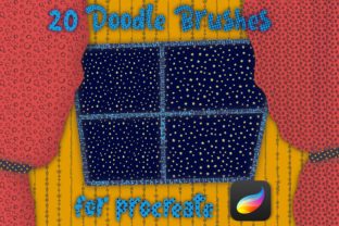 Download Doodle Texture Brushes for Procreate - Texture brushes Collection