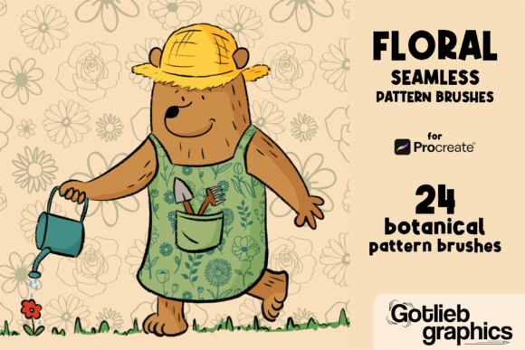 Download Flower Seamless Pattern Brushes Ipad - Seamless pattern brushes Collection