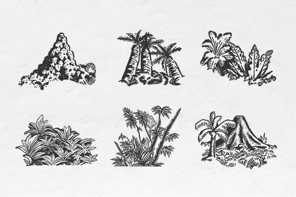 Download Ominous Forest Illustration Vector - Forest illustration Collection